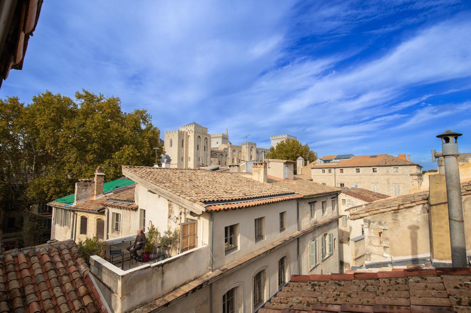 Le Ciel Du Palais - Intramuros - 2 Ch - Wifi Avignon Exterior photo